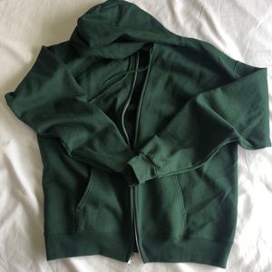Zip up hoodie